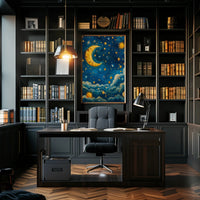 Celestial Dreams William Morris Art Poster