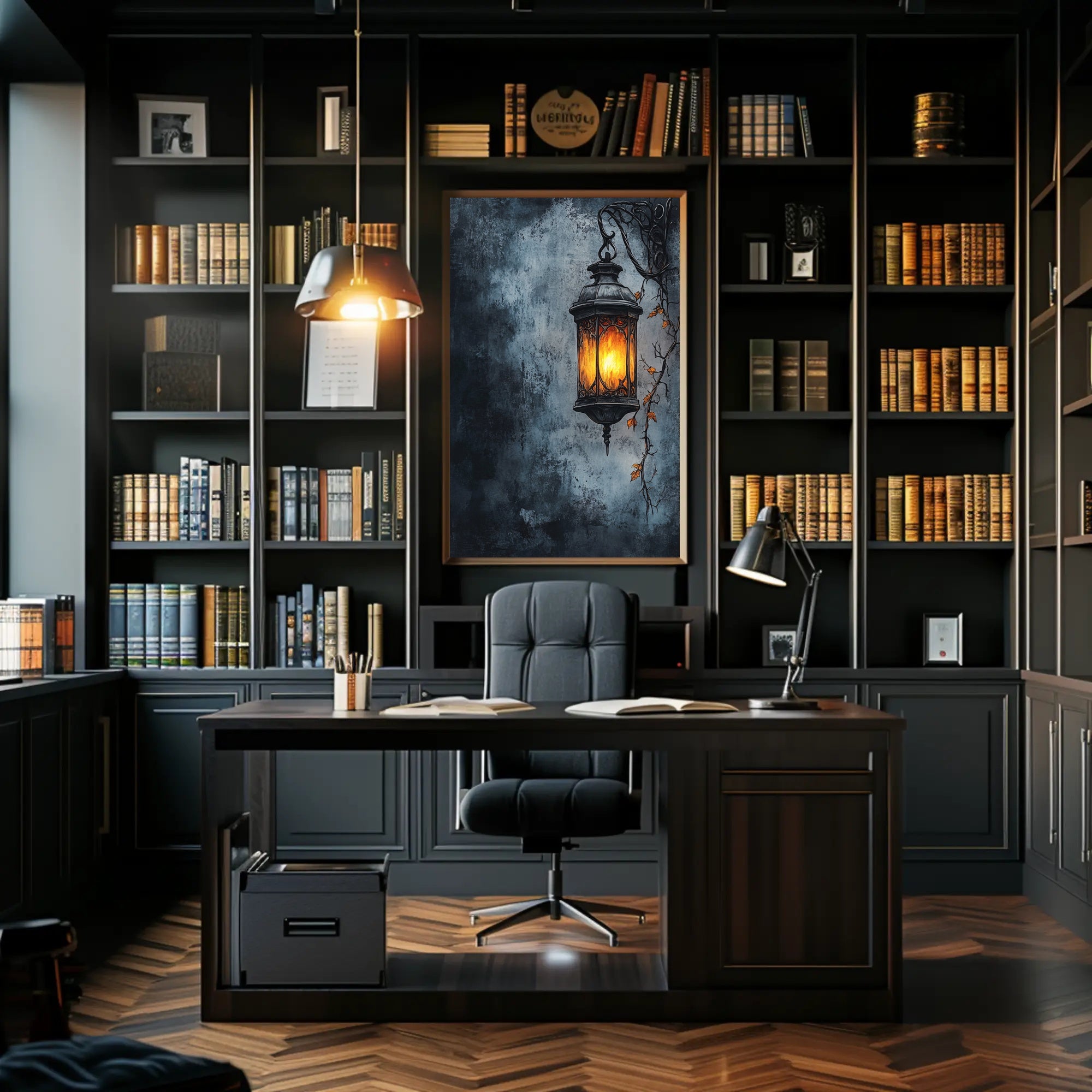 Enchanted Lantern Poster