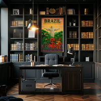 Discover the Heart of South America Poster