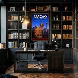 Macao A Fusion of Cultures Poster PosterGoat
