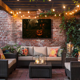 Moody Halloween Night Gothic Poster