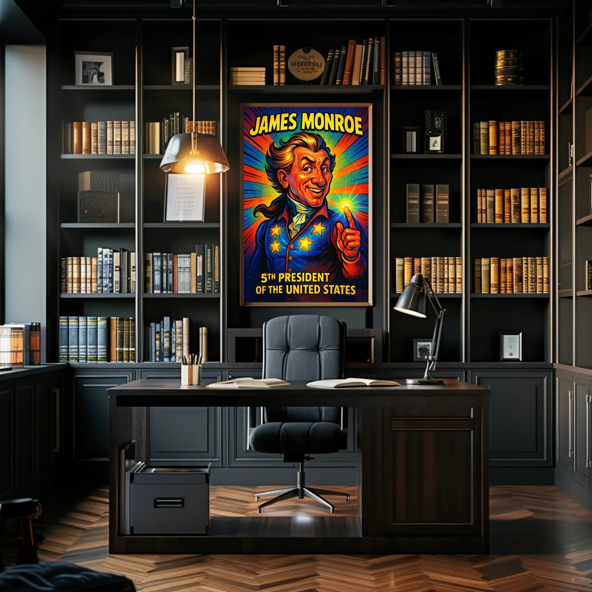 James Monroe 5th President Poster PosterGoat