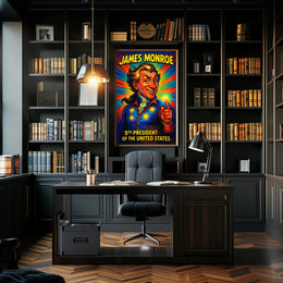 James Monroe 5th President Poster PosterGoat