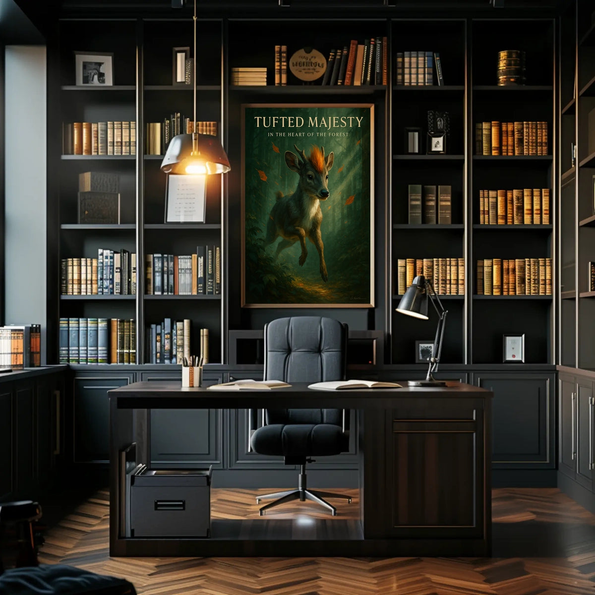 Tufted Majesty Poster