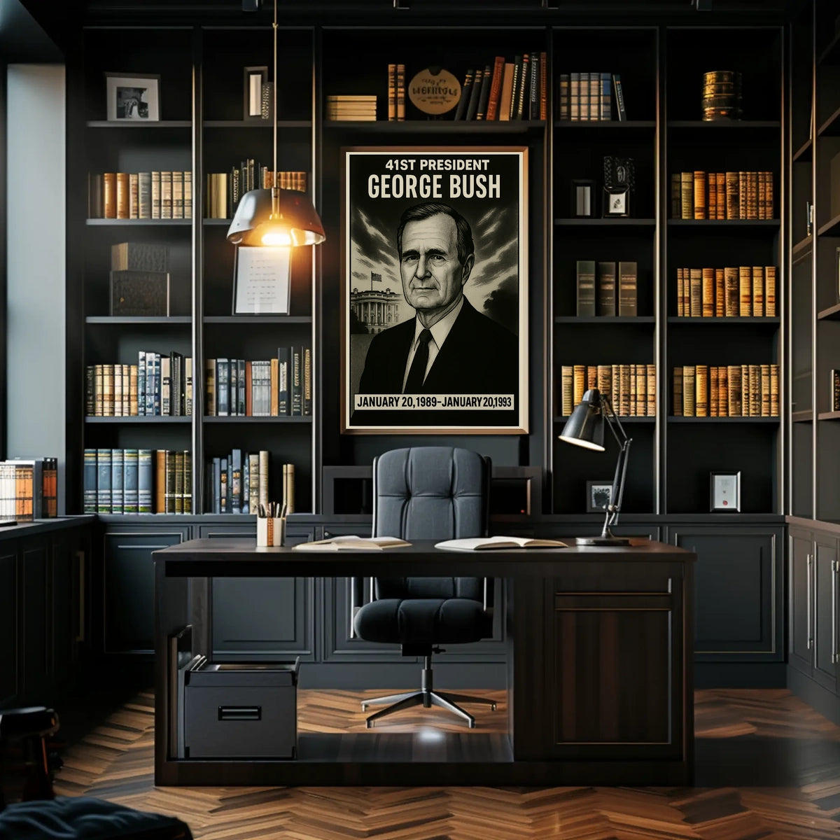 George Bush 41St President Poster