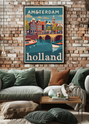 Amsterdam's Canals Poster