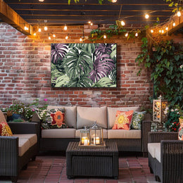 Tropical Foliage Art Poster