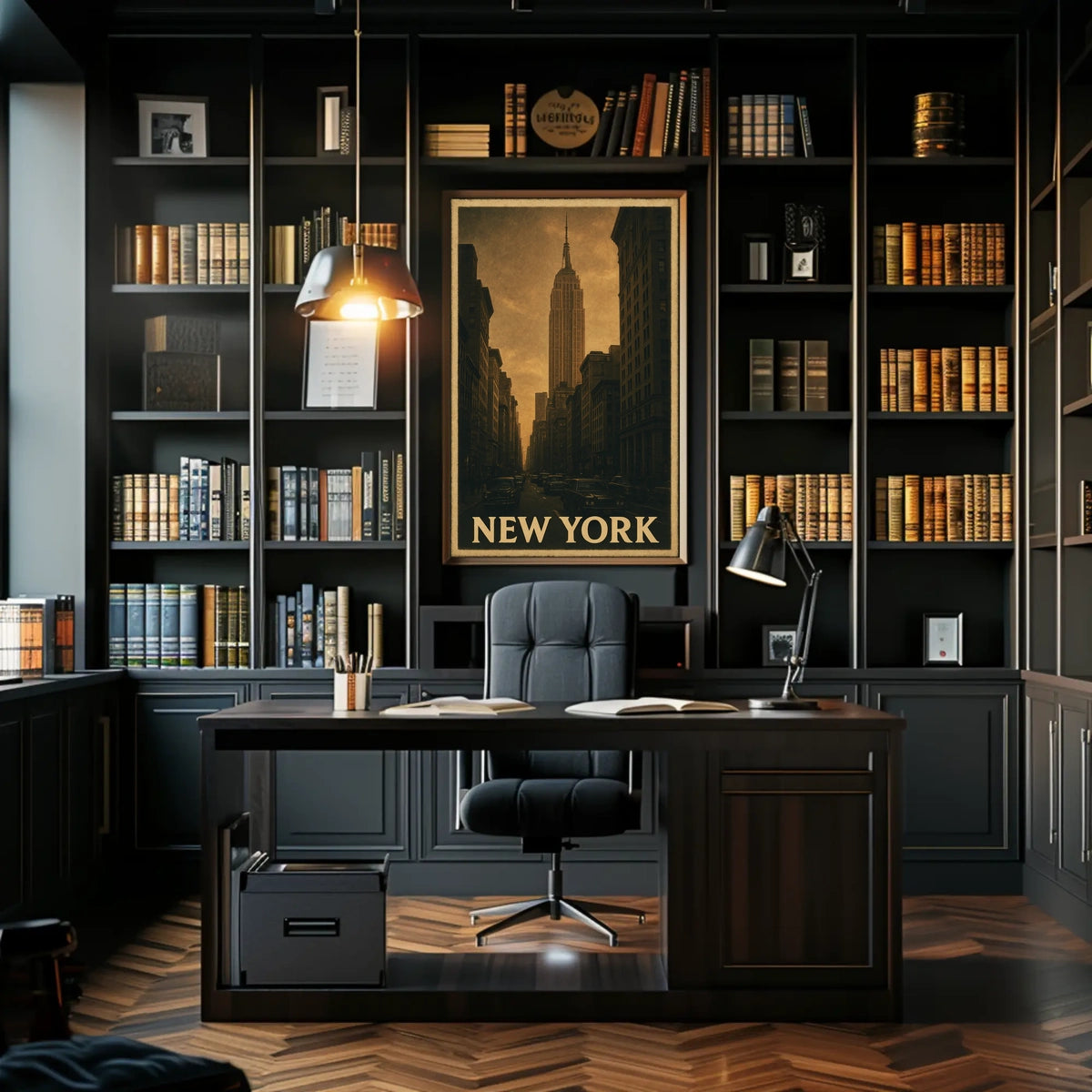 New York Cityscape Poster