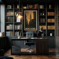 New York Cityscape Poster