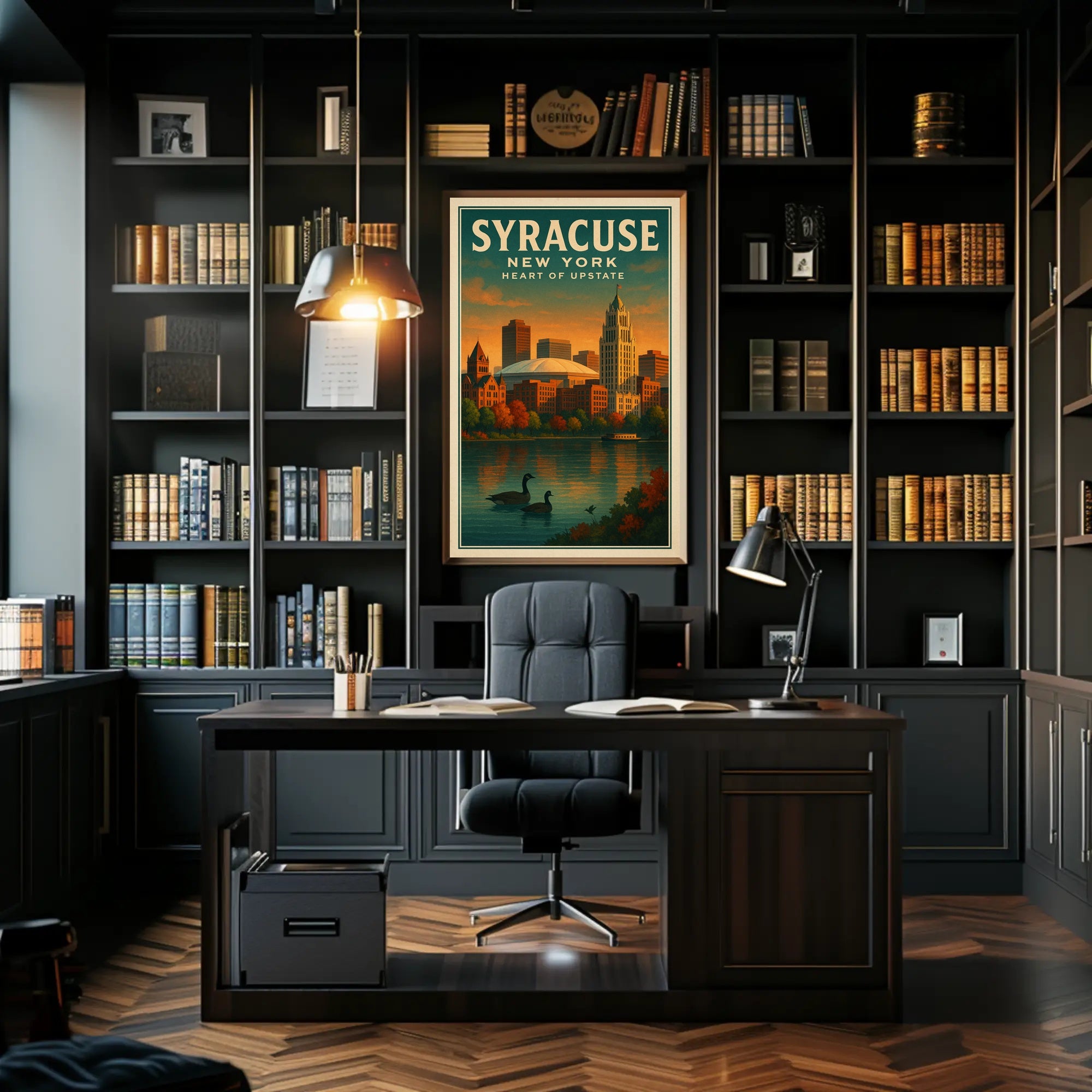 Scenic Syracuse Poster