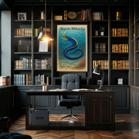 Majestic Ribbon Eel Poster