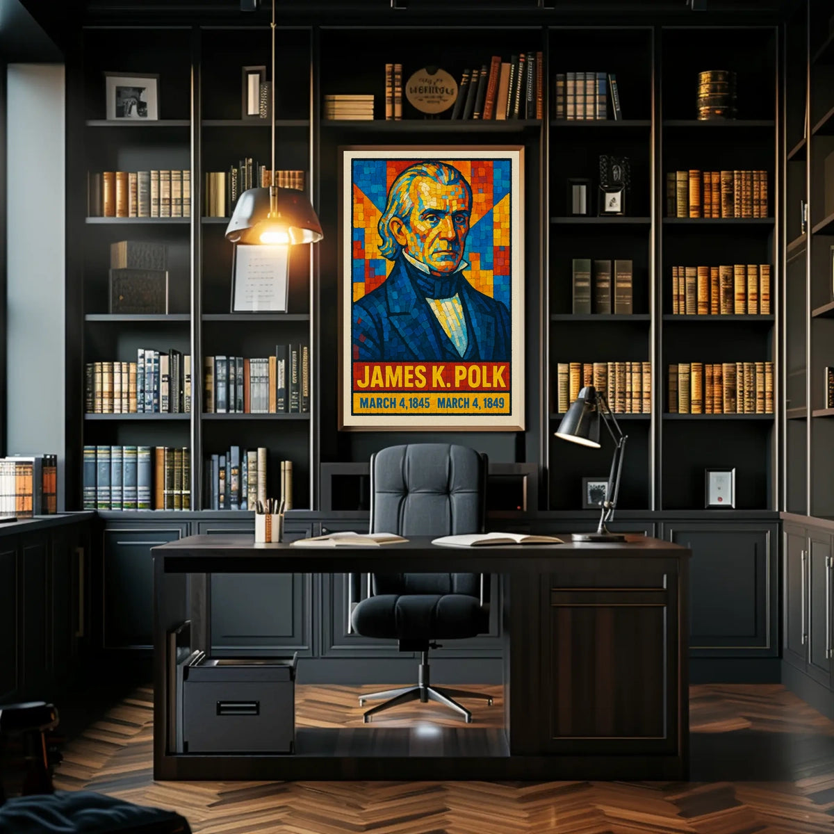 James K. Polk 11Th President Poster