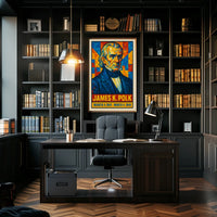 James K. Polk 11Th President Poster