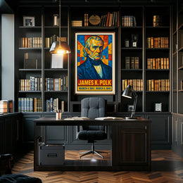 James K. Polk 11Th President Poster