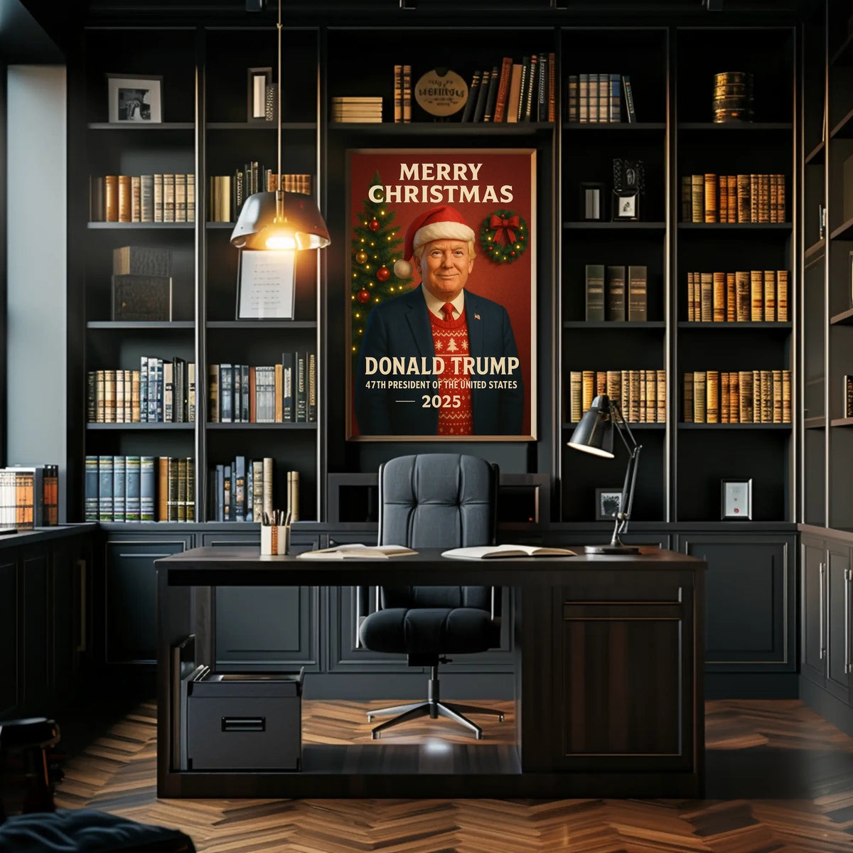 Donald Trump 2025 Hypothetical Presidential Poster