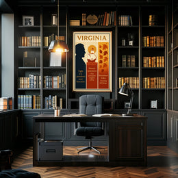 Virginias Presidential Heritage Poster PosterGoat