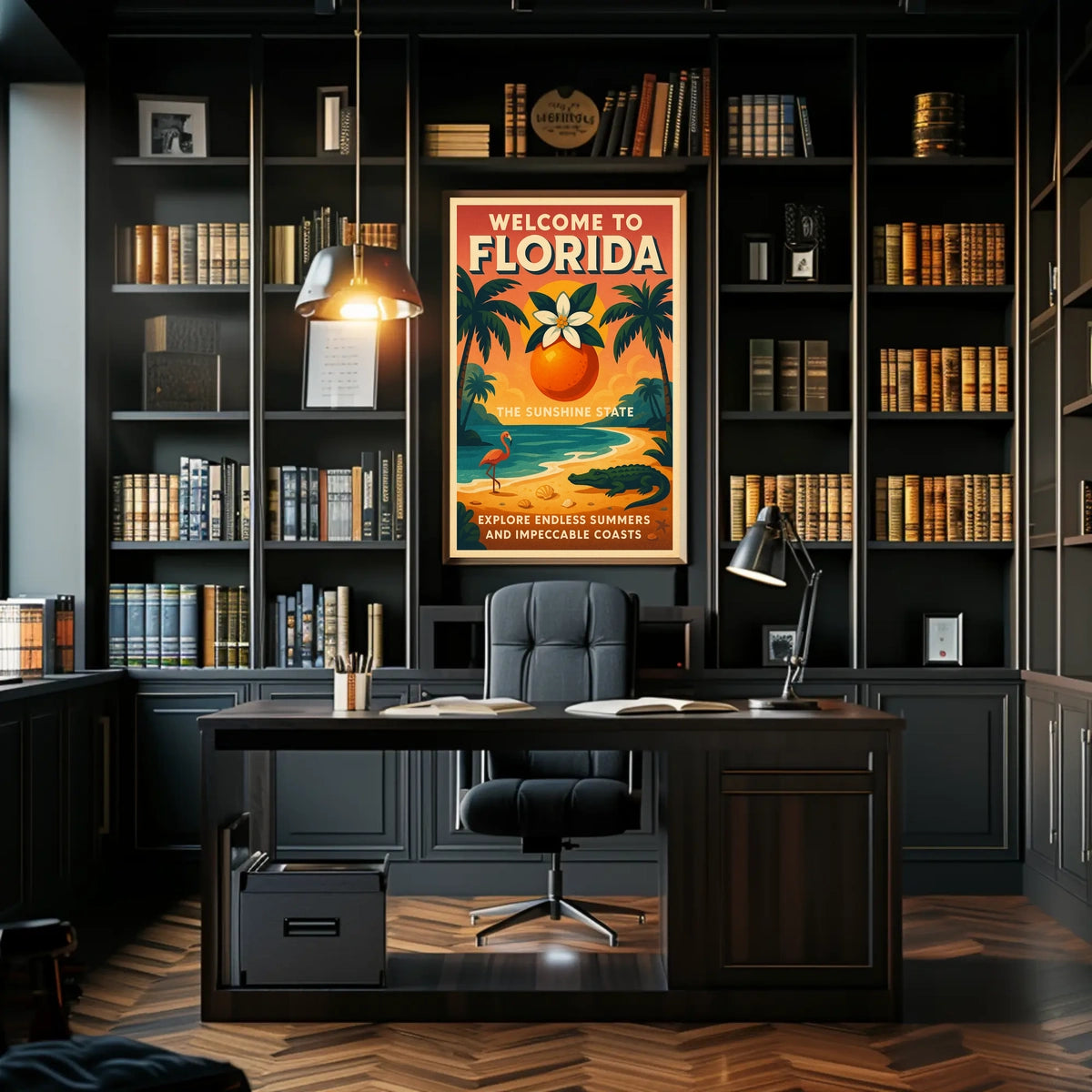 Welcome to Florida The Sunshine State Poster