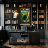 Carlsbad Caverns National Park Caves Exploration Adventure Poster