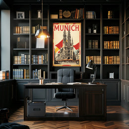 Munich Architectural Splendor Poster
