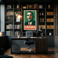 Obama Inspiring Pop Art Poster