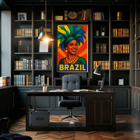 Vibrant Brazil Celebration Poster
