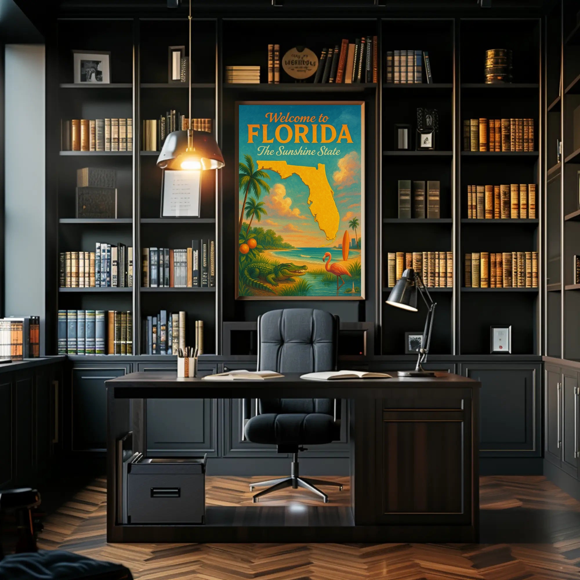 Welcome to Florida The Sunshine State Poster PosterGoat