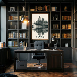 Venice Reflections Poster