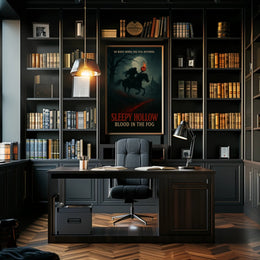 Headless Horseman Riding: Fantasy or Mythology Poster