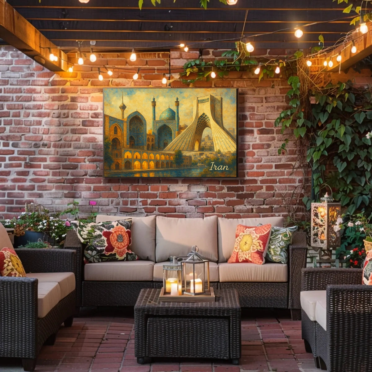 Architectural Wonders of Iran Poster