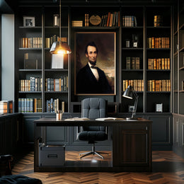 Abraham Lincoln Emancipation Proclamation Illustrated Poster PosterGoat