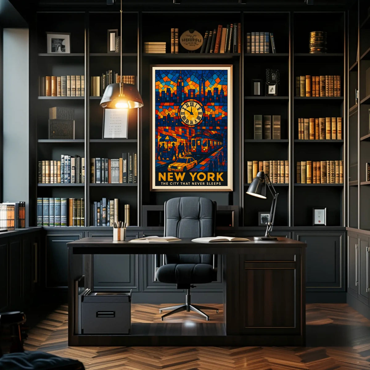 New York The City That Never Sleeps Poster