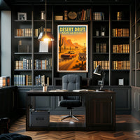 Desert Drift Route 66 Revival Poster