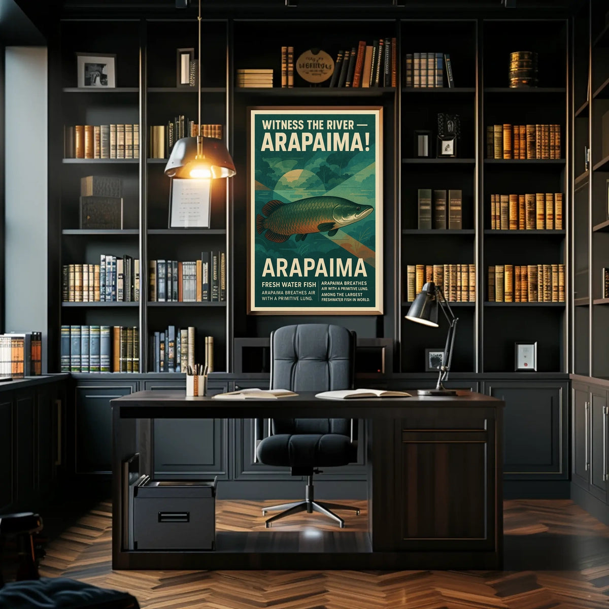 Witness The River Arapaima Poster