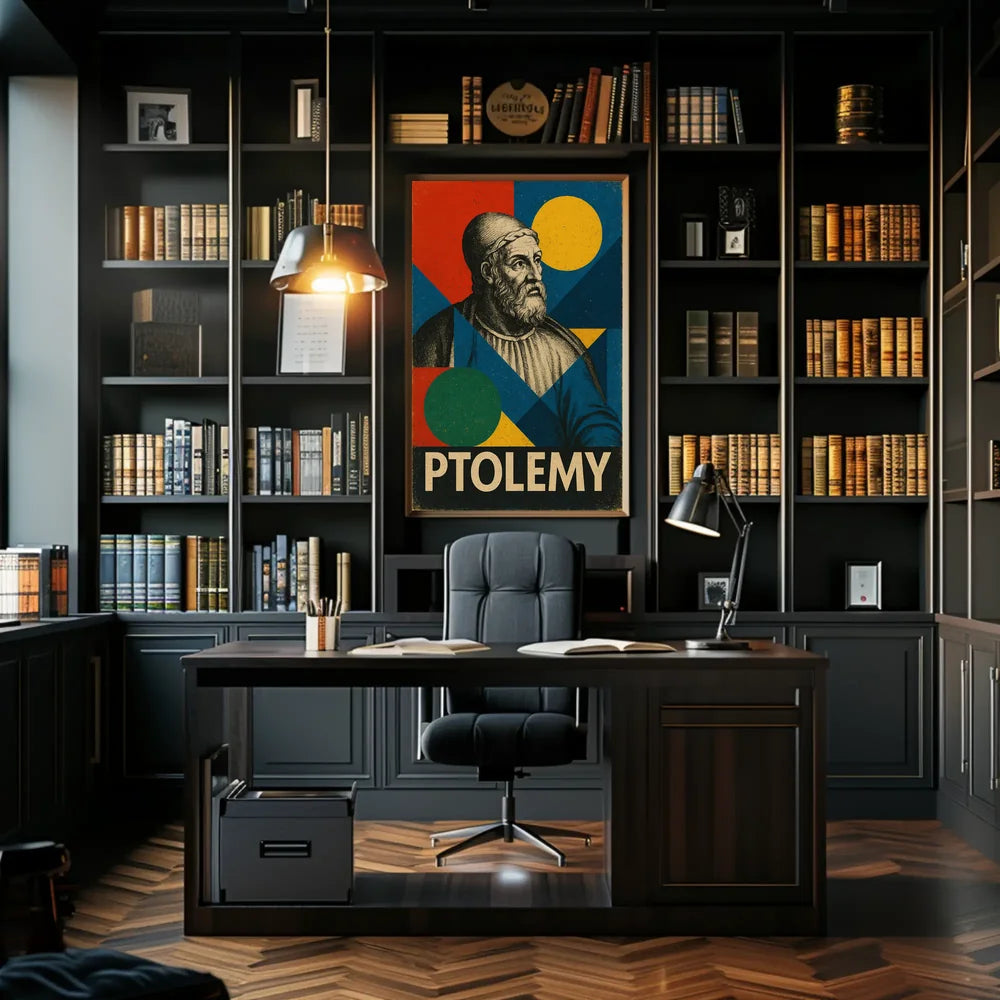 Ptolemy Tribute Vintage Art Poster