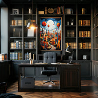 Dreamscape Cityscape Poster