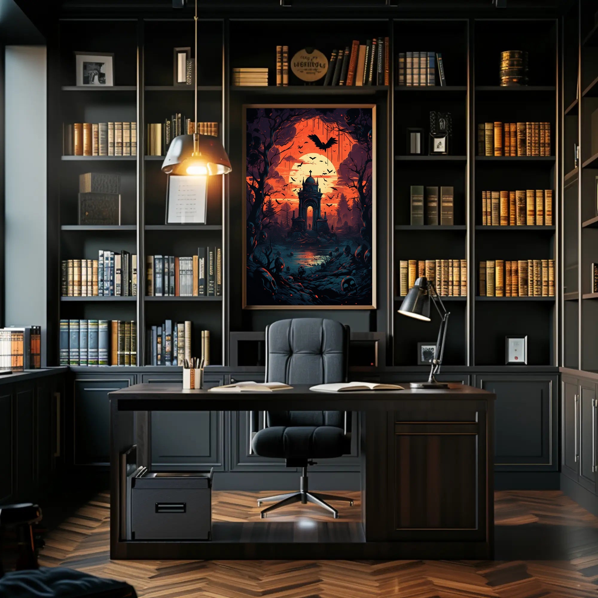 Eerie Twilight Poster