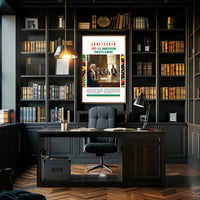 Black History and Constitution Educational Poster
