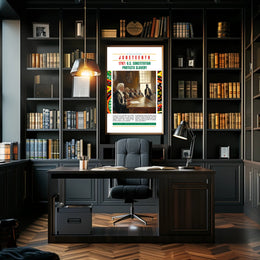 Black History and Constitution Educational Poster