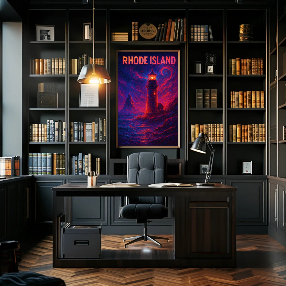 Rhode Island Lighthouse Poster