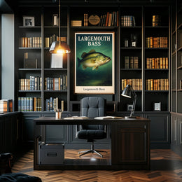 Largemouth Bass Poster PosterGoat