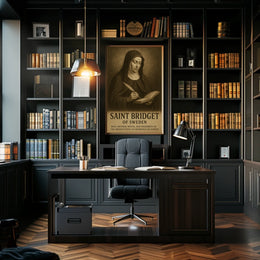 Saint Bridget Of Sweden Poster
