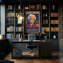 Albert Einstein Developer Of The Poster