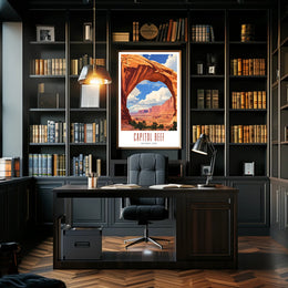 Capitol Reef National Park Vintage Poster