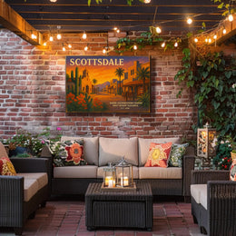 Scottsdale Southwestern Charms Travel Poster