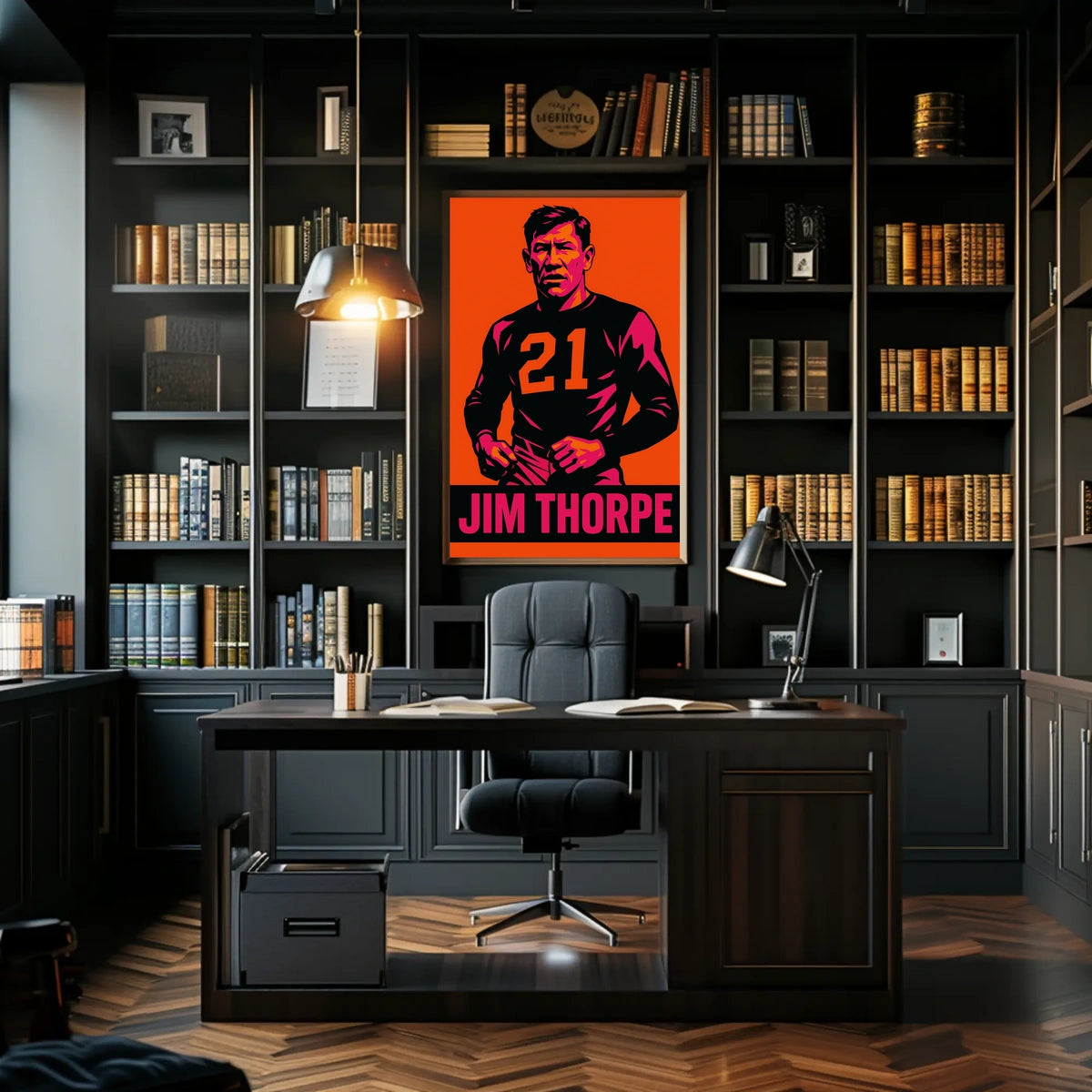 Jim Thorpe Tribute Poster