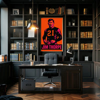 Jim Thorpe Tribute Poster
