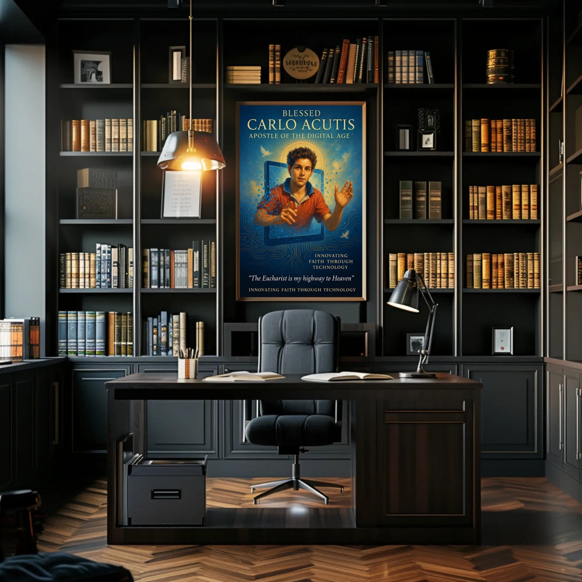 Blessed Carlo Acutis Apostle of the Digital Age Poster