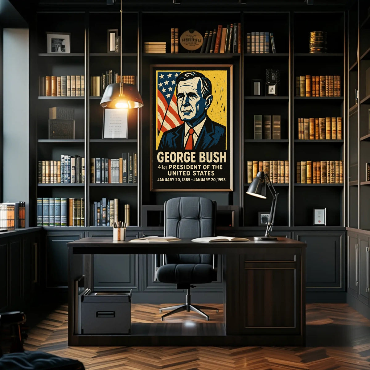 George Bush 41st President Poster