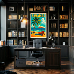 Bahamas Beach Paradise Poster