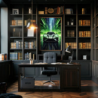 Speeding Through the Future Poster PosterGoat